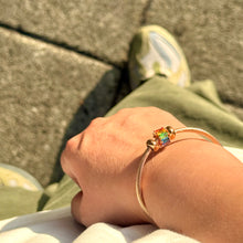 Load image into Gallery viewer, Pride Rainbow Zircon Bangle/Bracelet LGBTQ+