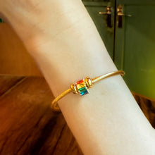 Load image into Gallery viewer, Pride Rainbow Zircon Bangle/Bracelet LGBTQ+