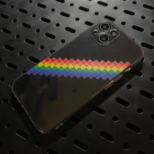Load image into Gallery viewer, Full Coverage Gay Pride Rainbow Phone Cover Case for iPhone LGBTQ+