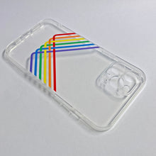 Load image into Gallery viewer, Full Coverage Gay Pride Rainbow Phone Cover Case for iPhone LGBTQ+