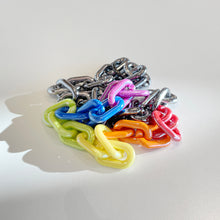 Load image into Gallery viewer, Iridescent Acrylic Rainbow Chunky Chain Necklace LGBTQ+