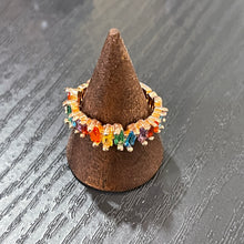 Load image into Gallery viewer, Rainbow Zircon Ring Pride LGBTQ+