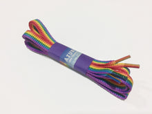 Load image into Gallery viewer, Rainbow Shoelaces Gay Pride Rainbow Flat Shoelaces LGBTQ+