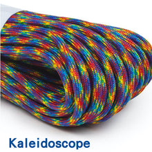 Load image into Gallery viewer, Handmade Rainbow Paracord Lanyard Gay Pride LGBTQ+