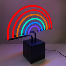 Load image into Gallery viewer, Gay Pride Rainbow Neon Desk Lamp LGBTQ+ USB Rainbow Light
