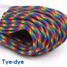 Load image into Gallery viewer, Handmade Rainbow Paracord Lanyard Gay Pride LGBTQ+