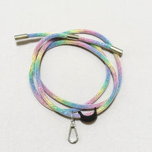 Load image into Gallery viewer, Sparkly Rainbow Mobile Phone Shoulder Strap
