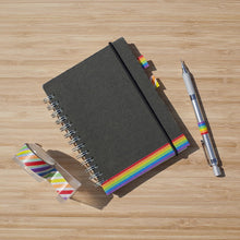 將圖像加載到圖庫查看器中，六色彩虹和紙膠帶  LGBTQ+
