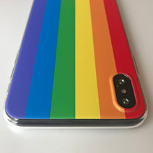 Load image into Gallery viewer, Gay Pride Rainbow Phone Cover Case LGBTQ+ - Vertical Strip
