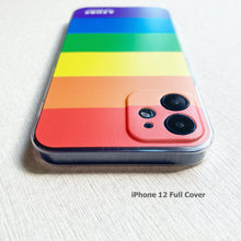 Load image into Gallery viewer, Gay Pride Rainbow Phone Cover Case LGBTQ+ - Horizontal Strip
