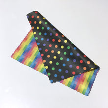 Load image into Gallery viewer, Rainbow Microfiber Cleaning Cloth for Lens/Glasses/Screen LGBTQ+  Gay Pride
