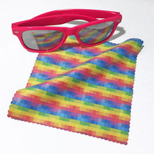 Load image into Gallery viewer, Rainbow Microfiber Cleaning Cloth for Lens/Glasses/Screen LGBTQ+  Gay Pride
